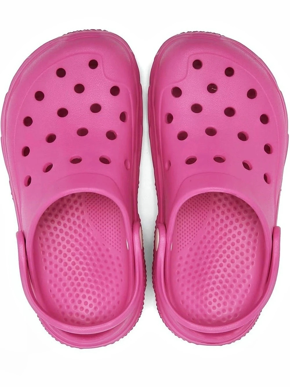 Crocs Classic Clog Kids Pink Clogs with Character Charms